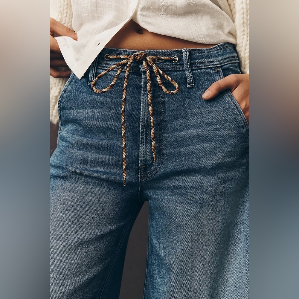 MOTHER The Drawn Undercover Prep Sneak. Size 26 NWOT - Picture 4 of 16